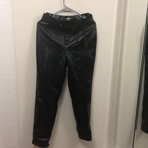 Faux Leather Pants